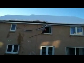 how not to clean your roof