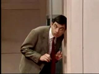 mr bean in toilet