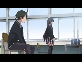 yahari ore no seishun love come wa machigatteiru / life is a love movie, but something is not right - episode 1 [jerwis, allestra]