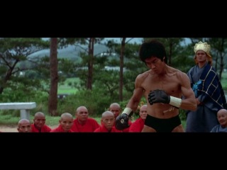 bruce lee and samo hong (1973) enter the dragon: opening duel