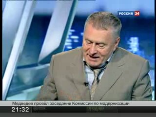 interview of vladimir zhirinovsky to russia-24 tv channel