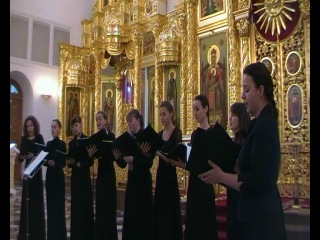 women's choir of st. george's cathedral in odintsovo
