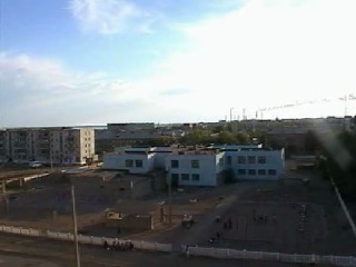 balkhash. from this closed city in 1976, i took bread to the air defense range.