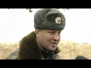 colonel yury budanov, january 2000. wishes the chocks a merry christmas.