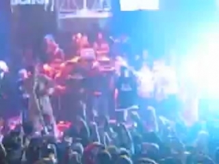 krs-one calls for rza to join him on stage in toronto, rza obliges, crowd goes nuts